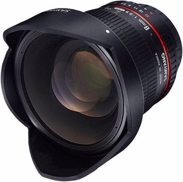 Actual product image Samyang 8mm f/3.5 Asph IF MC Fisheye CSII DH, Canon EF (Canon EF-S, APS-C / DX)