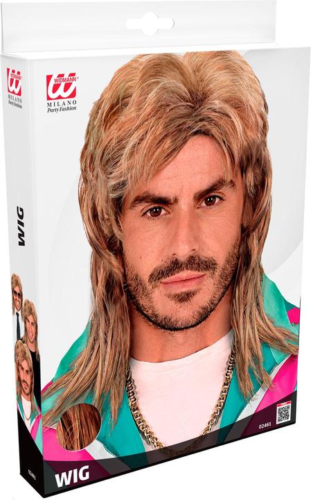 Produktbild Widmann Blonde 80er Vokuhila Perücke