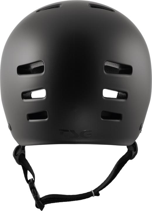 Actual product image TSG Helmet Evolution Solid Colour Satin Dark Black 2022 (59 - 61 cm)