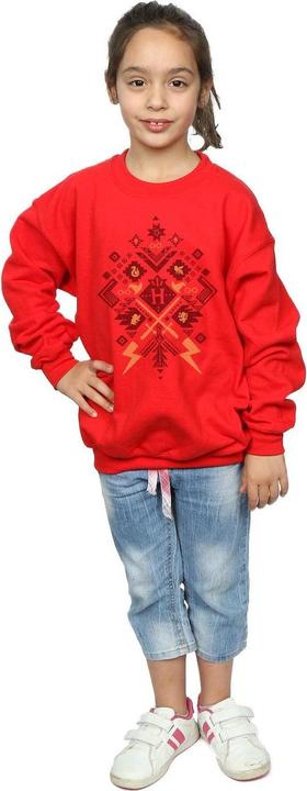 Produktbild Christmas Fair Isle Sweatshirt Mädchen (128)