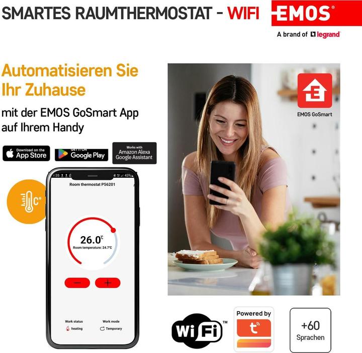 Actual product image Emos P56201