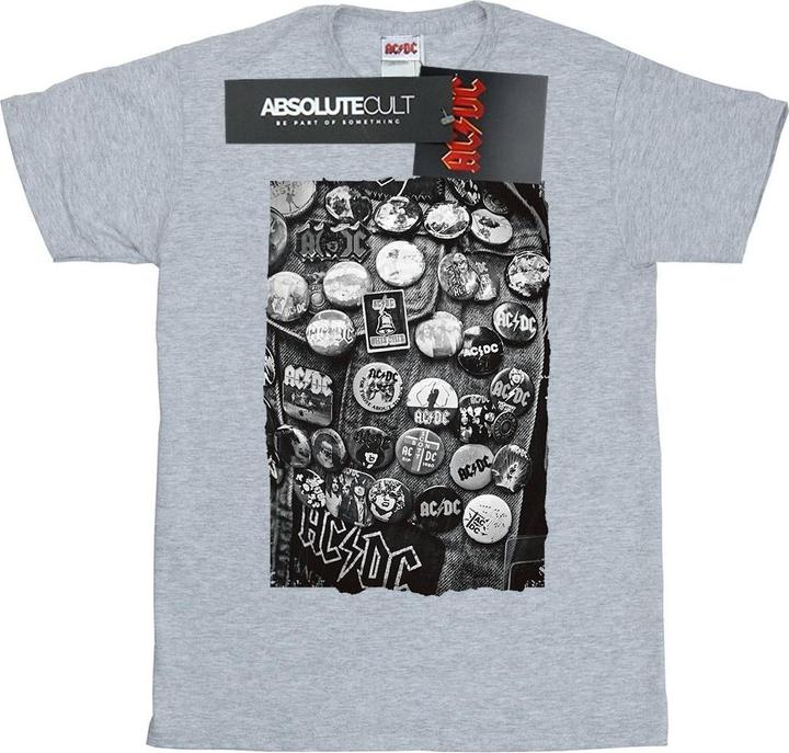 Produktbild AC/DC Badges Collection TShirt Jungen (128)