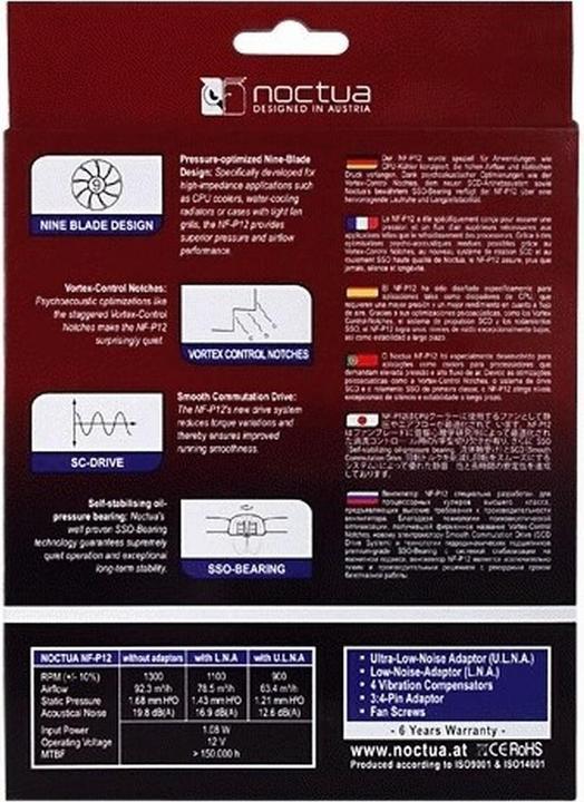 Image du produit Noctua Ventilateur NF-P12 redux-900 (120 mm, 1x)