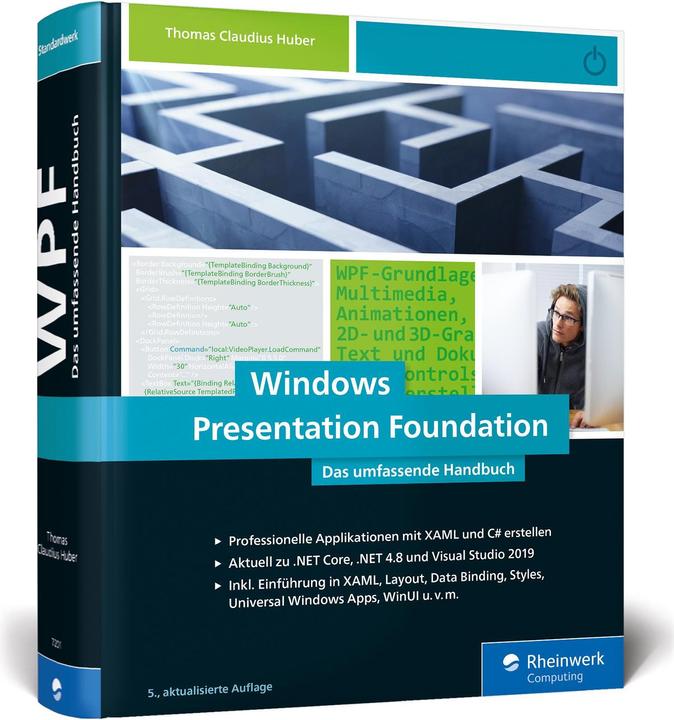 Actual product image Windows Presentation Foundation (German, Thomas Claudius Huber, 2019)
