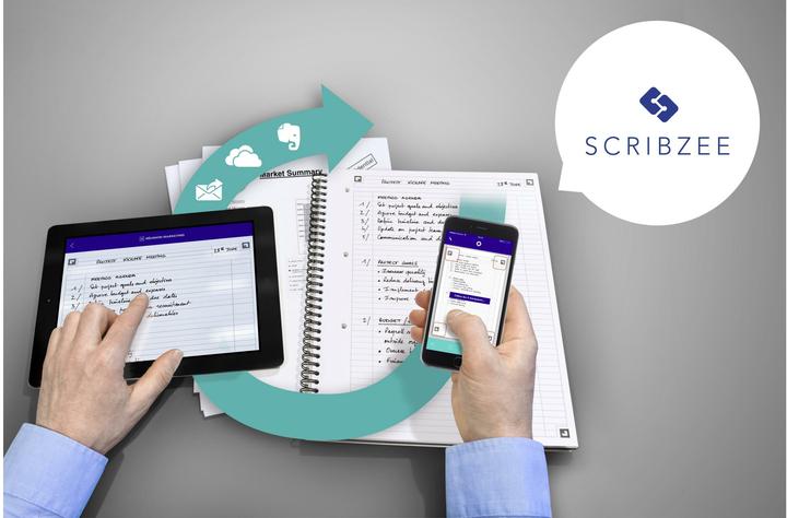 Actual product image Oxford College notepad Touch (B5, Checked, Soft cover)