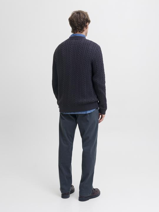 Actual product image Jack & Jones Jprblusean Knit Cable Crew Neck Sn (L)