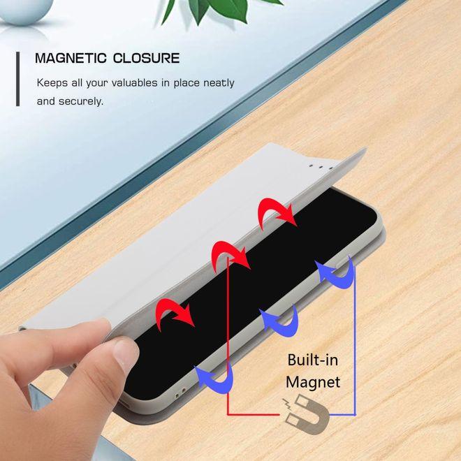 Immagine prodotto MU Classic Custodia per copertina di libro in pelle a tripla piega (Apple iPhone 13 Pro)