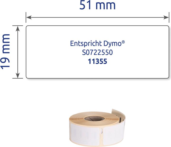 Actual product image Avery Roll labels