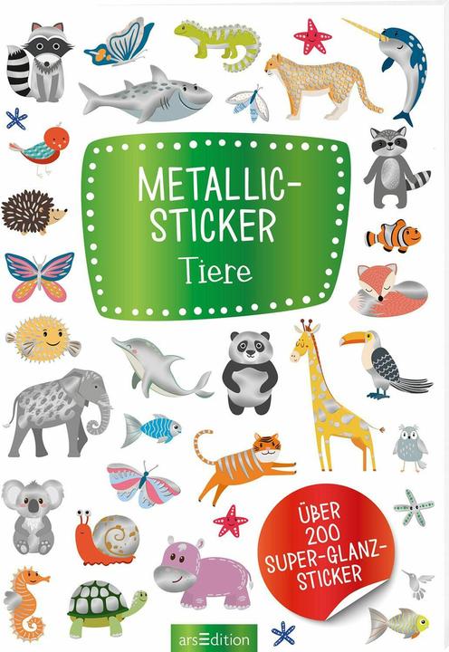 Produktbild ARS Metallic-Sticker, Tiere