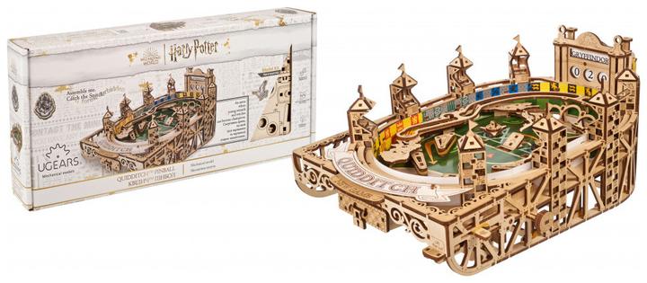Actual product image Ugears Harry Potter Quidditch pinball machine