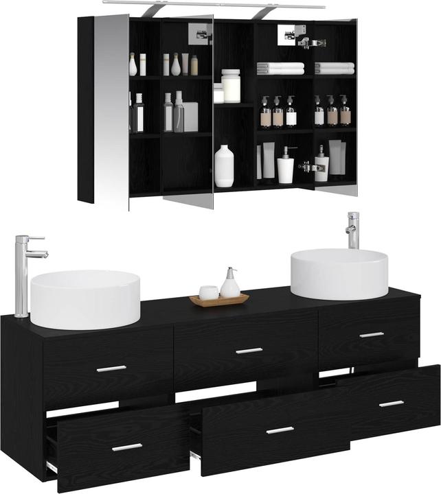 Produktbild vidaXL Badezimmermöbel-Set