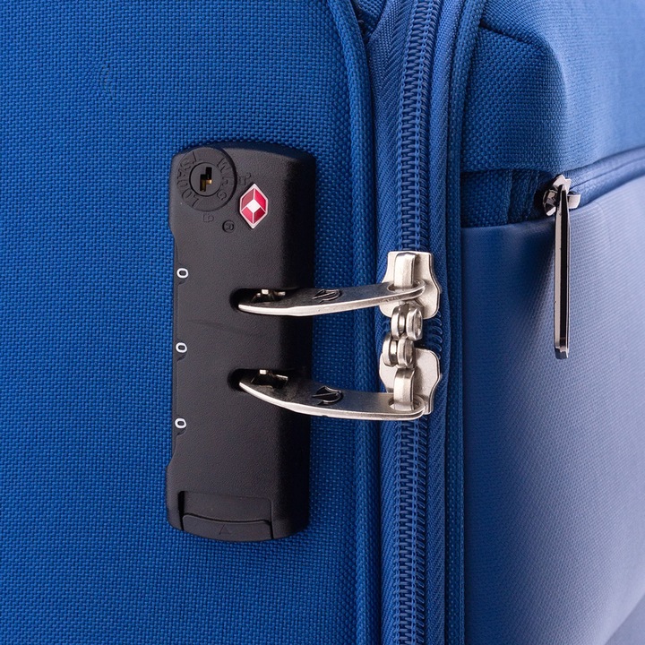 Produktbild Wüsthof 3700 4 Rollen Kabinentrolley 55 cm mit Dehnfalte (36 l, Handgepäck (bis 50l))