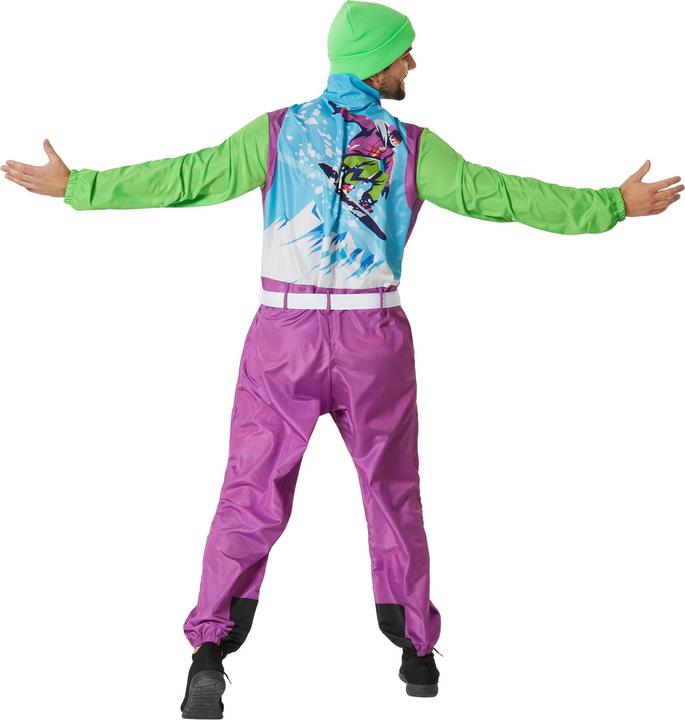 Image du produit tectake Costume rétro pour homme des années 80,90 combinaison de ski (M)