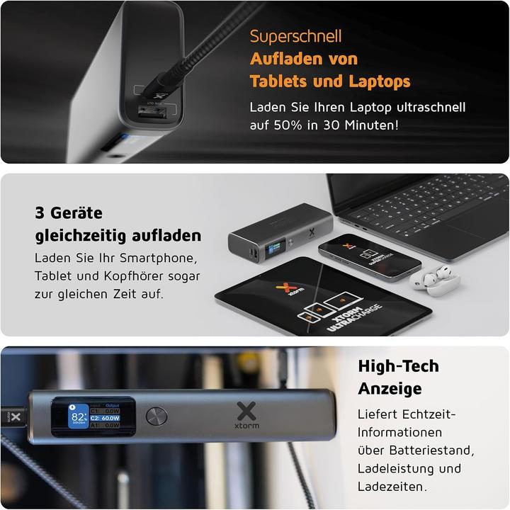 Produktbild Xtorm Nova Series (20000 mAh, 130 W, 74 Wh)