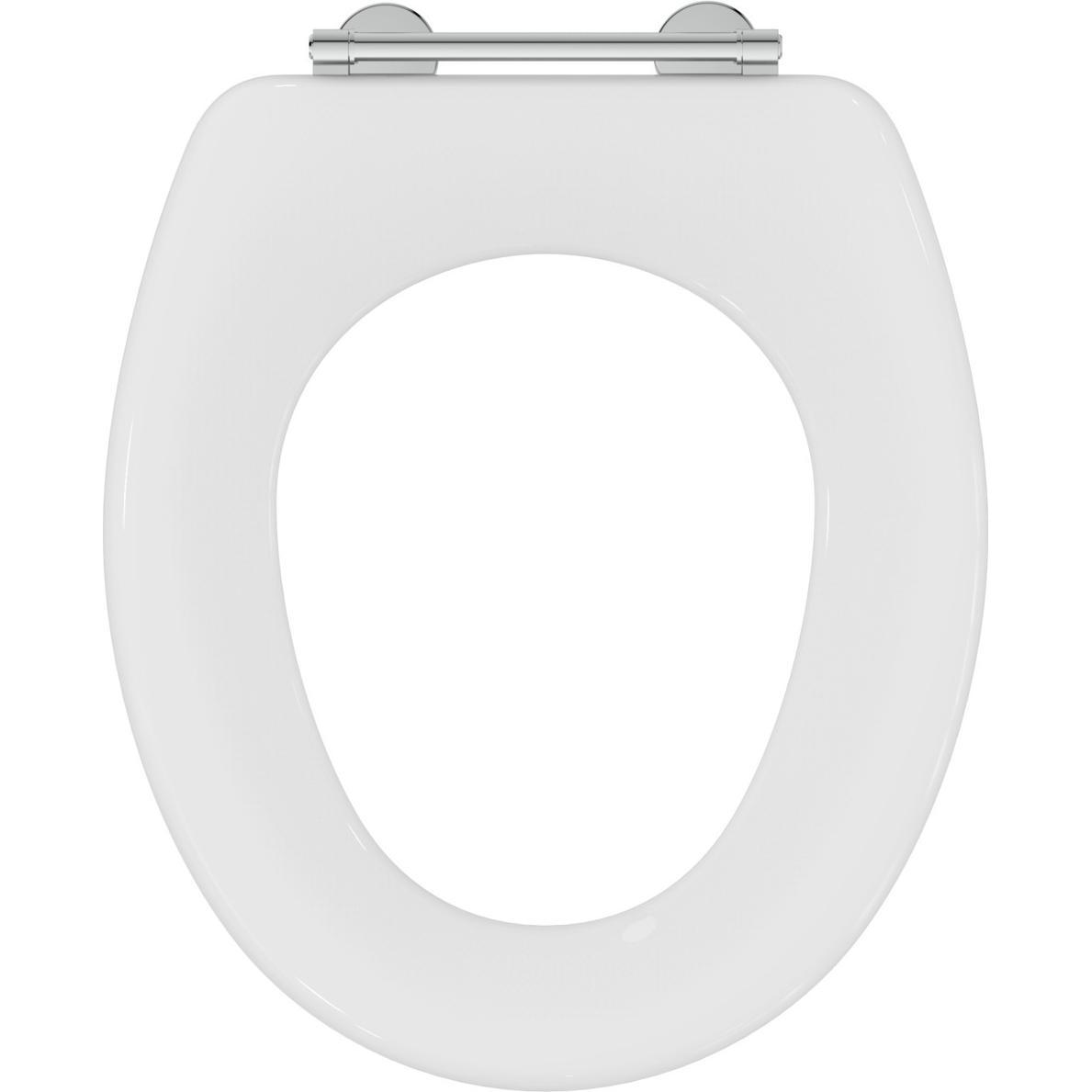 Ideal Standard, WC Deckel, Connect Freedom WC-Sitzring mit Stangenscharnier K7928