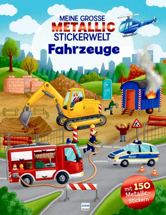 Produktbild Meine grosse Metallic-Stickerwelt Fahrzeuge