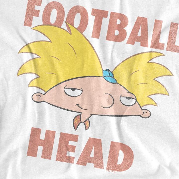 Image du produit Hey Arnold! - T-shirt FOOTBALL HEAD - Adulte (L)