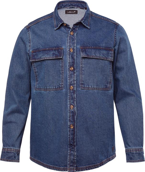 Immagine prodotto Men+ Jeans-Overshirt, Langarm, Overshirt-Fit, Kentkragen, bis 7 XL (7XL)