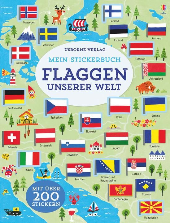 Produktbild Mein Stickerbuch: Flaggen unserer Welt