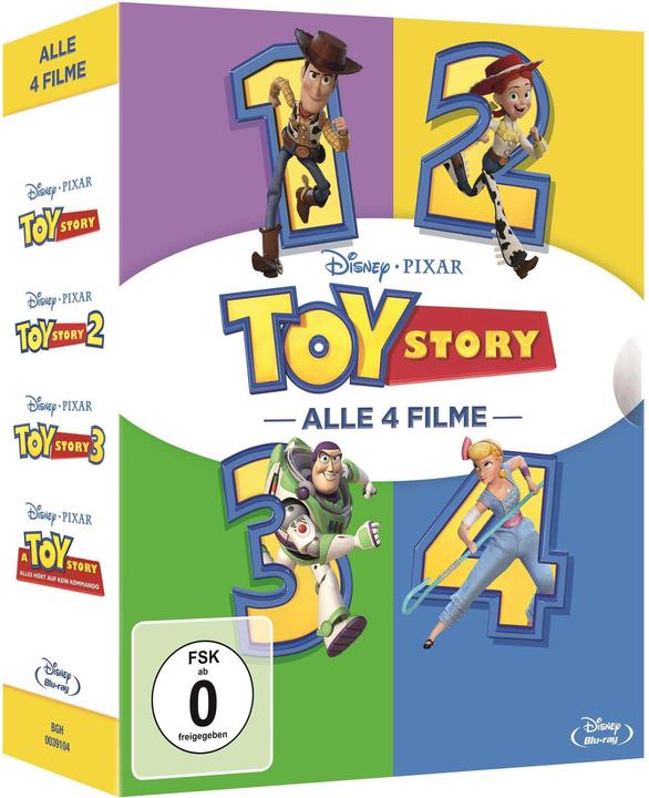 Disney Interactive Studios Toy Story 1-4 - Collection BD (Blu-ray, 2019)