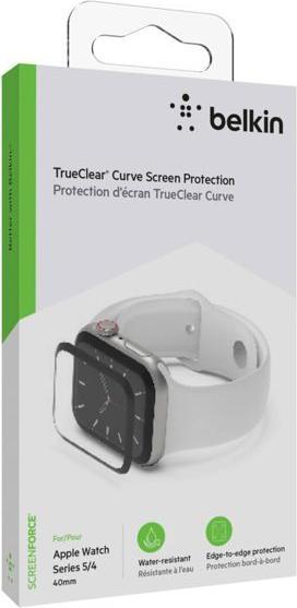 Actual product image Belkin TrueClear Curve Screen Protect (Apple Watch SE, Apple Watch Series 6, Apple Watch Series 5, Apple Watch Series 4)