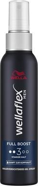 Image du produit Wella Wellaflex Men Full Boost Hair Gel Thickening Spray Strong Hold (gel épaississant pour cheveux) (150 ml)
