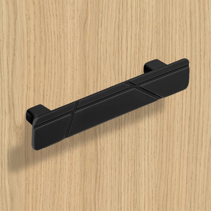Produktbild Hettich Griff Celista schwarz matt 128 mm