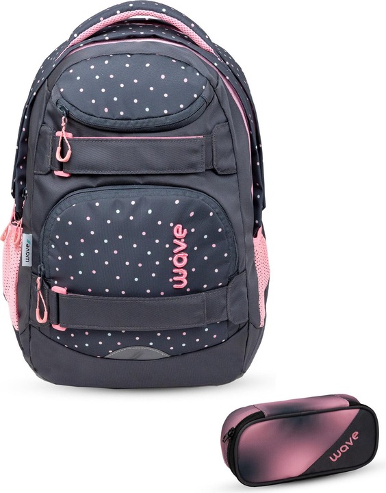 Produktbild Belmil Wave Infinity Move Schulrucksack-Set Dots y (30 l)