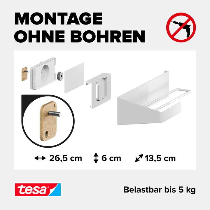 Produktbild tesa Küchenrollenhalter