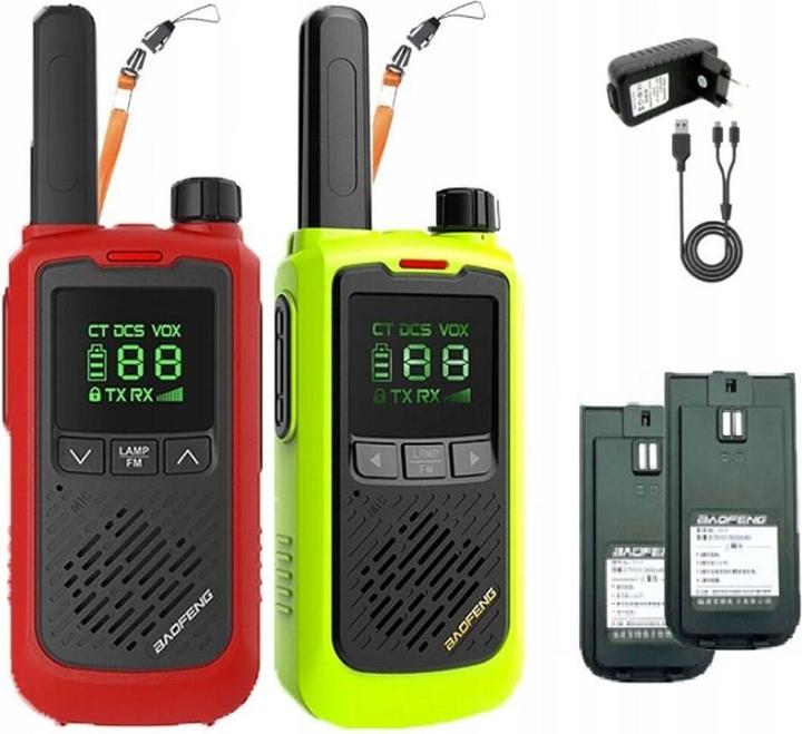 Baofeng Walkie-Talkie BF-T17 Yellow (10 km)