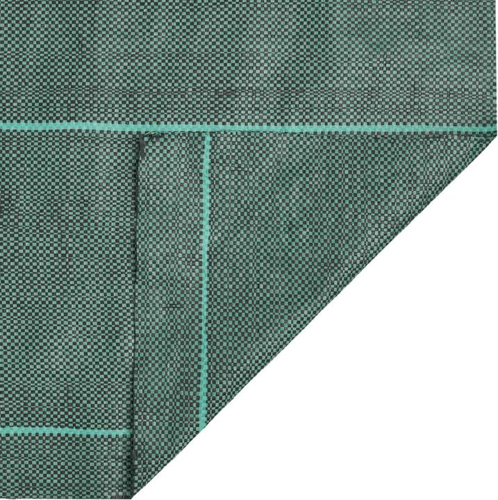 Image du produit vidaXL Unkrautvlies Gartenvlies Bodengewebe Mulchvlies Unkrautfolie Grün 4x50m