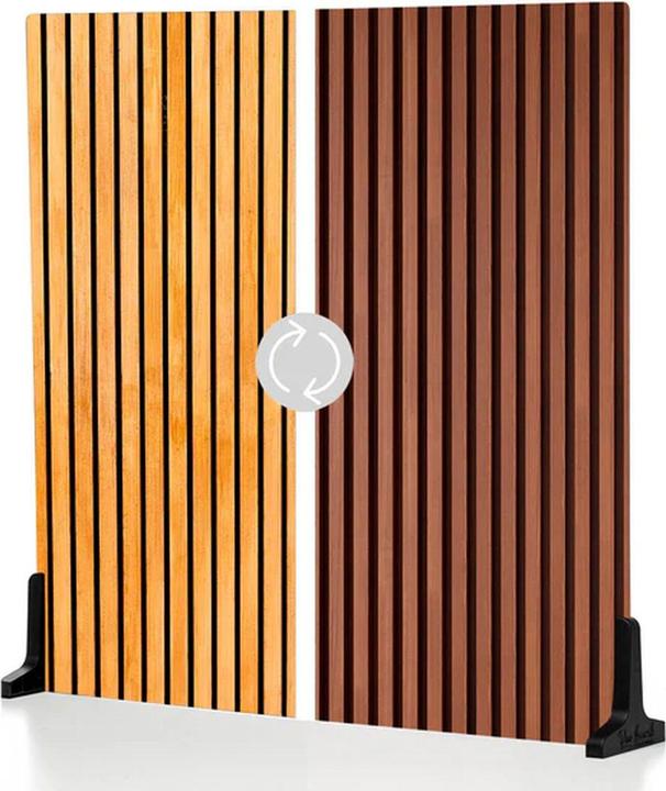 Produktbild V-Flat World Wood Slats Light/Wood Slats Dark - XL (00826L) (122 cm, 183 cm)