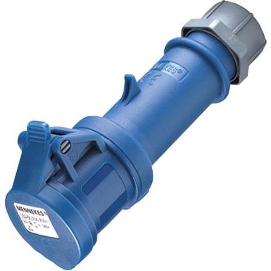 Mennekes, Netzstecker + Netzkupplung, 16A4P 9H230V Kupplung 193A ProTOP II IP44