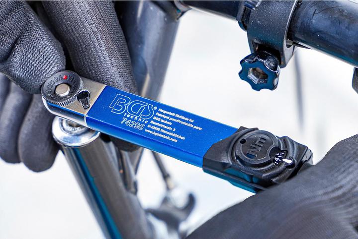 Actual product image BGS Torque spanner (1/4", 2 Nm, 10 Nm)