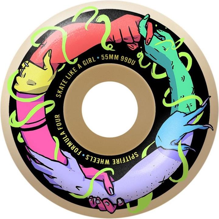 Immagine prodotto Spitfire 99D Formula Four Skate Like A Girl Classic (55 mm)