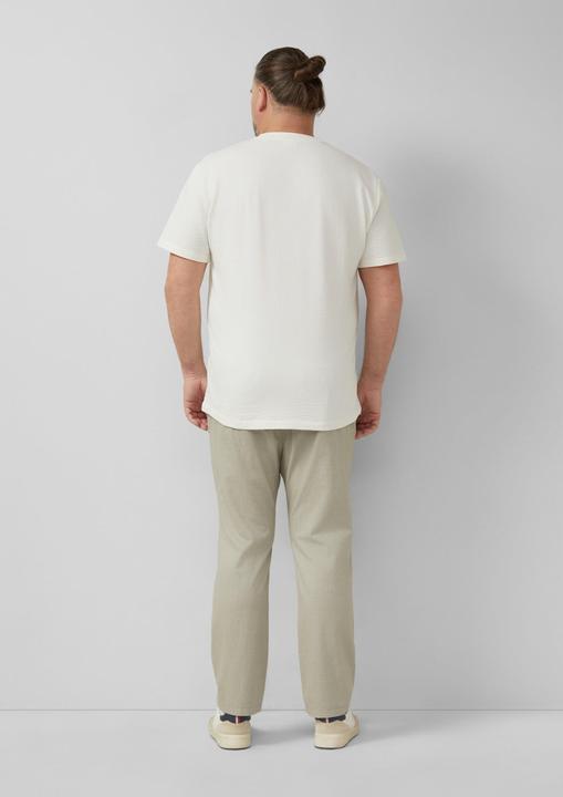 Produktbild s.Oliver Phoenix: Fein gemusterte Chino mit Elastikbund (42)