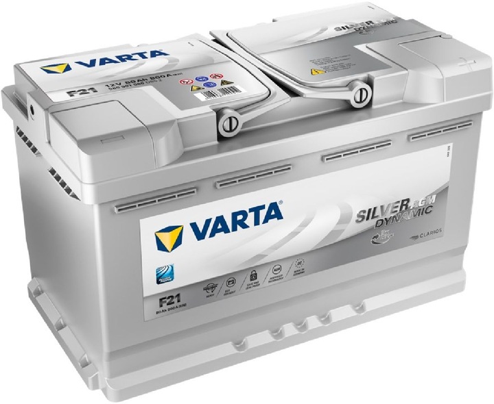 Varta AGM-Batteria (12 V, 80 Ah, 800 A)