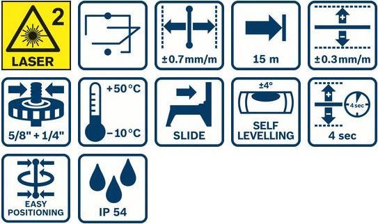 Actual product image Bosch Professional GCL 2-15