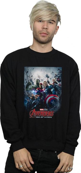 Immagine prodotto Marvel Avengers Age Of Ultron Poster Felpa Uomo (4XL)
