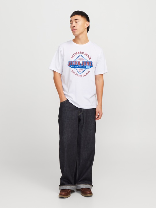 Image du produit Jack & Jones Jjelogo Tee Ss O-Neck 2 Col Ss25 Sn (S)