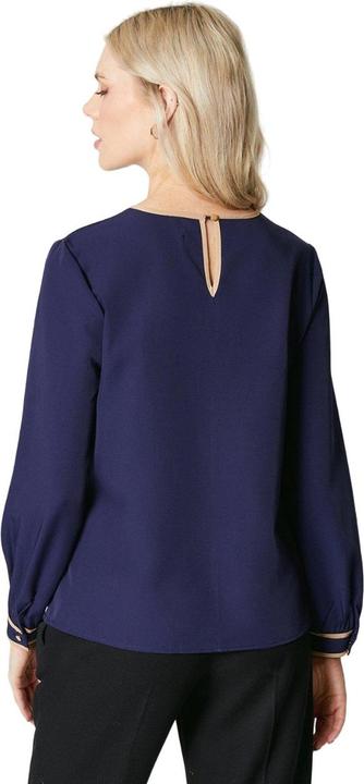 Actual product image Principles Womens/Ladies Premium Contrast Piping Blouse (42)