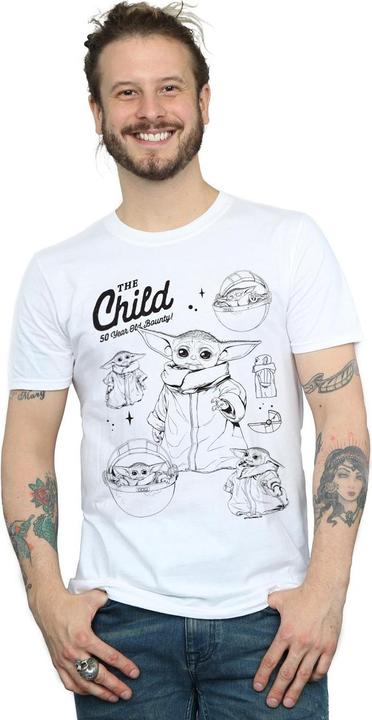 Image du produit Star Wars - T-shirt THE MANDALORIAN YEAR OLD BOUNTY - Homme (5XL)