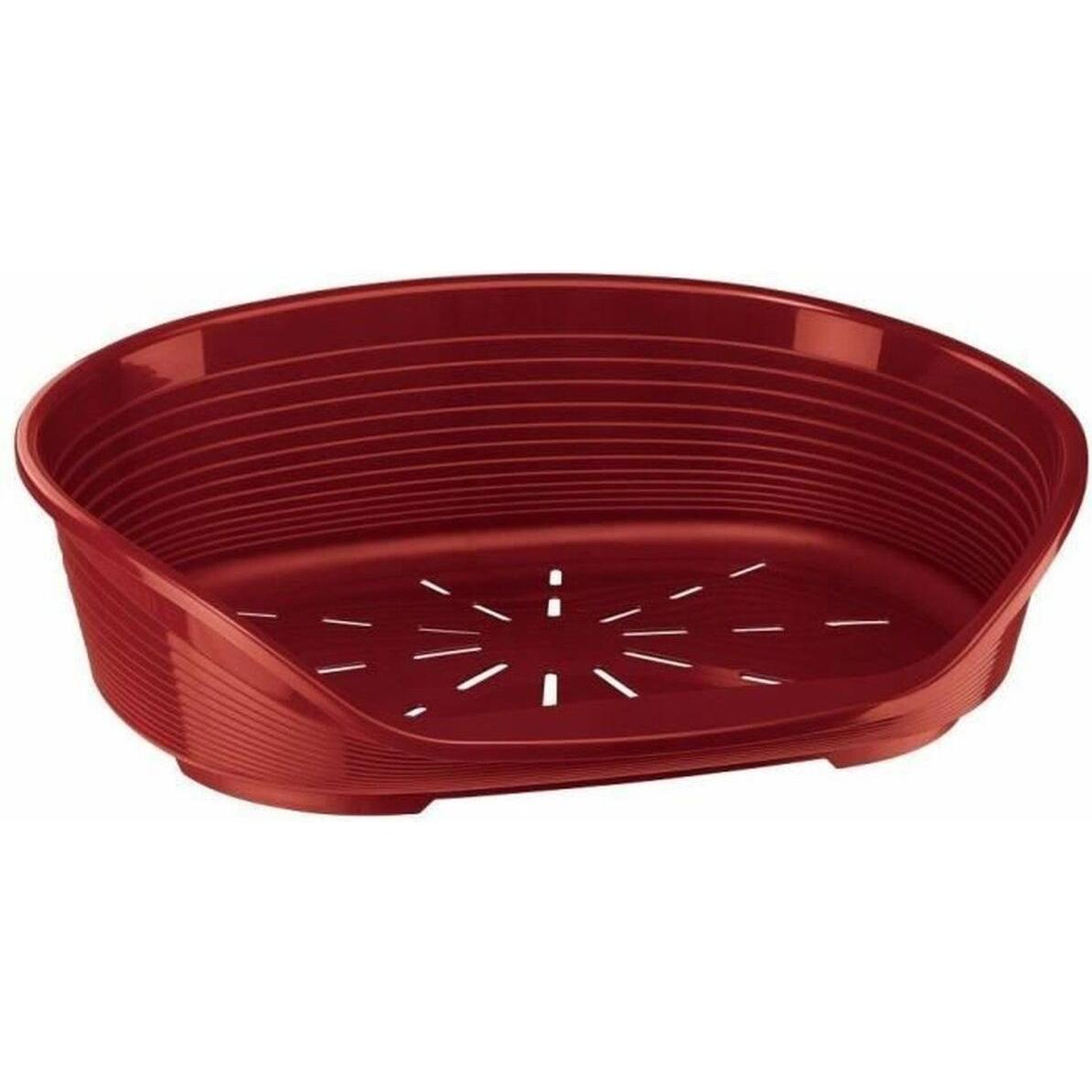 Meilleurs prix pour Ferplast - Corbeille Siesta Deluxe en Plastique Bordeaux - 4