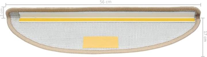 Immagine prodotto vidaXL Treppenmatte (20 x 56 cm)