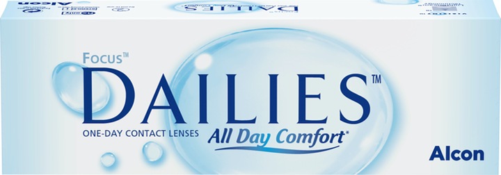 Actual product image Dailies All Day Comfort, spherical (30 Piece, Daily lens, Spherical)
