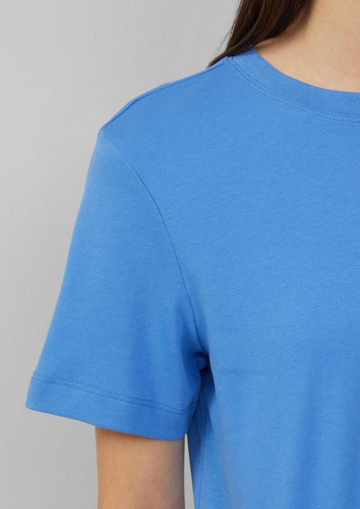 Produktbild S.Oliver T-Shirt Verkürztes T-Shirt aus Interlockjersey (46)