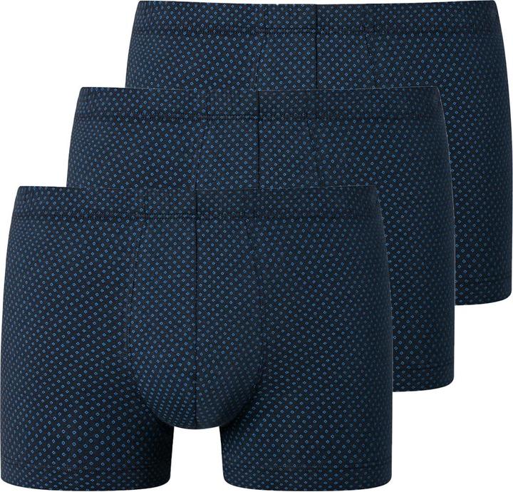 Immagine prodotto Schiesser 3 confezioni di pantaloni corti in cotone organico casual e retrò (S, confezione da 3)