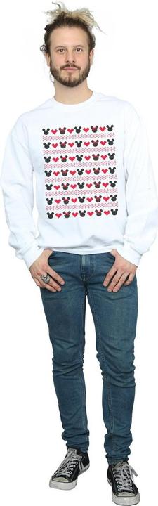 Produktbild Disney Mickey And Minnie Christmas Hearts Sweatshirt (M)