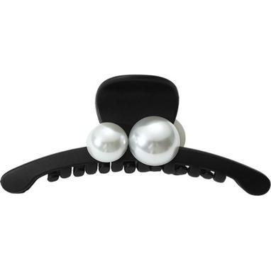 Ecarla, Haarklammer + Haarclips, Hairpin Buckle Black With Pearls