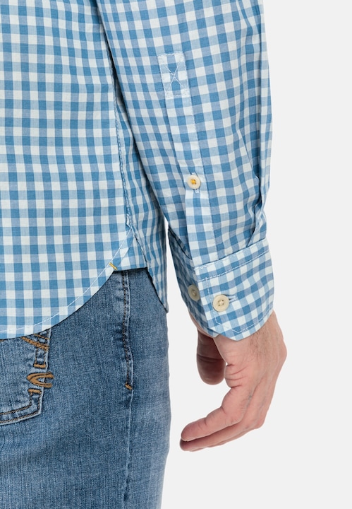 Produktbild Camel Active Langarmhemd mit Karomuster (3XL)